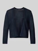 Korte cardigan in semi-transparant design