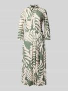 Overhemdjurk met strikceintuur