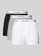 Boxershort met elastische logoband in een set van 3 stuks