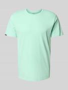 T-shirt met labeldetail