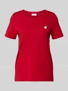 Regular fit T-shirt van puur katoen