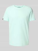 T-shirt met labeldetail