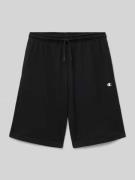 Regular fit sweatshorts met logoprint