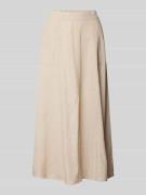 Linnen rok met steekzakken, model 'Lava'