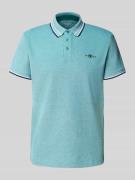 Regular fit poloshirt van katoenmix