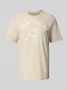Regular fit T-shirt van puur katoen