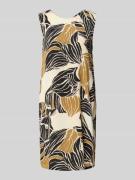 Regular fit mini-jurk van pure viscose