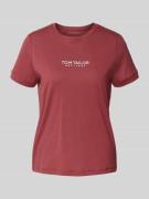 Regular fit T-shirt van puur katoen