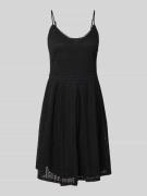 Getailleerde mini-jurk van katoenmix, model 'HONEY'