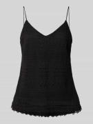 Relaxed fit top met bandjes van katoenmix, model 'HONEY'