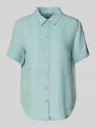 Regular fit blouse van puur linnen