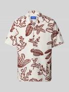 Regular fit vrijetijdsoverhemd met resortkraag, model 'LUKE'