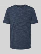 Regular fit T-shirt van katoenmix