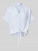 Regular fit overhemdblouse van pure viscose, model 'PAULA LIFE'