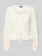 Relaxed fit blouse met lange mouwen van puur katoen, model 'FARMORINE'