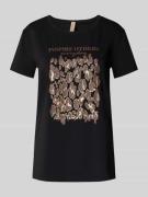 T-shirt met statementprint, model 'RINA'