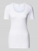 T-shirt met ronde hals