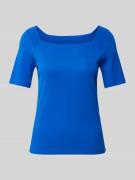 T-shirt met vierkante hals