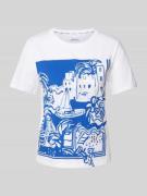 T-shirt met motiefprint