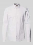 Slim fit zakelijk overhemd met knoopsluiting, model 'Pit'