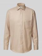 Modern fit zakelijk overhemd met kentkraag