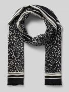 Sjaal met korte franjes