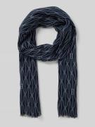 Sjaal met korte franjes