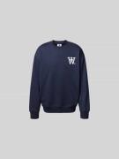 Oversized sweatshirt van katoen