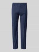 Slim fit pantalon met wol, model 'Blayr'