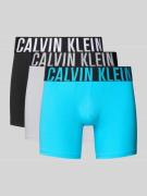 Boxershort met elastische logoband in een set van 3 stuks