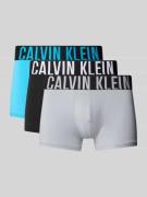 Boxershort met band met label in een set van 3 stuks