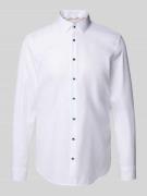 Super slim fit zakelijk overhemd met kentkraag