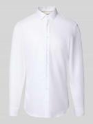 Super slim fit zakelijk overhemd met kentkraag