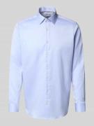 Regular fit zakelijk overhemd met kentkraag