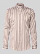 Slim fit zakelijk overhemd met haaikraag