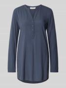 Regular fit blouse met tuniekkraag