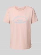 Regular fit T-shirt van puur katoen