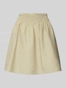 Minirok van katoenmix met elastische band