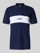 Slim fit poloshirt met labelprint, model 'MACKENNA'
