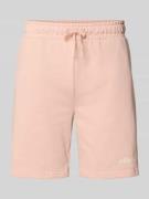 Regular fit sweatshorts met labelprint, model 'MOLLA'