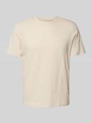 Regular fit T-shirt met ronde hals