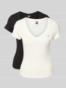 Regular fit T-shirt in een set van 2 stuks