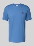 T-shirt met labelpatch