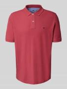 Regular fit poloshirt met logostitching