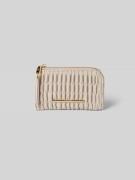 Portemonnee met structuurmotief, model 'Ruched'