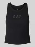 Tanktop met labelprint