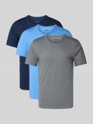 T-shirt met labelprint in een set van 3 stuks