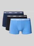 Boxershort met elastische band met logo in een set van 3 stuks