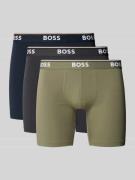 Regular fit boxershort van een mix van katoen en elastaan in een set v...