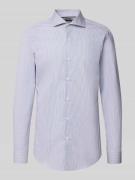 Slim fit zakelijk overhemd van puur katoen